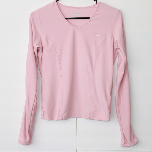 Nike Tops - Nike Dry Women's Size Medium Pink Long Sleeve Top